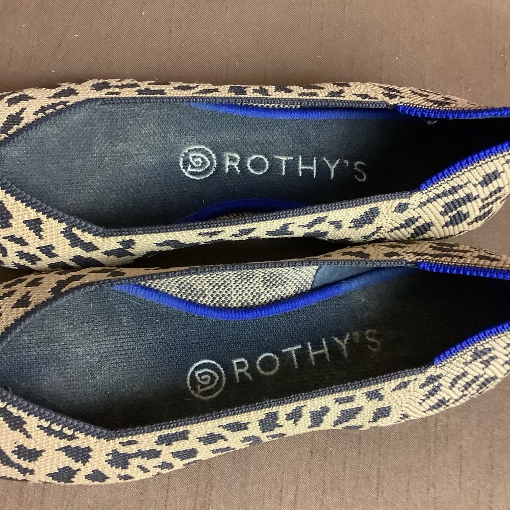 Rothy’s Cheetah Pointed Toe Flats - image 4